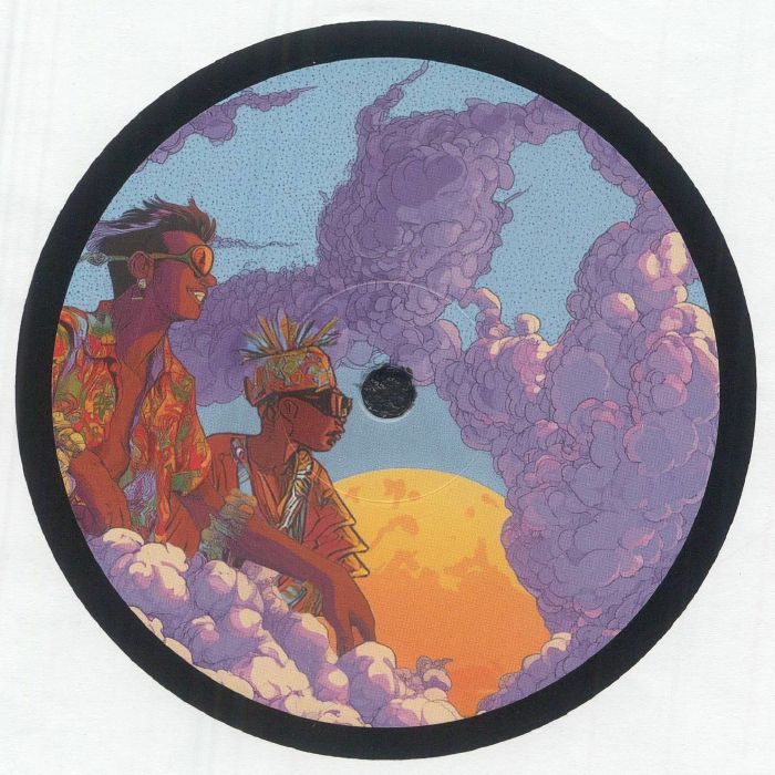 Various – Balearic Shaketown (12", The Magic Movement, 2025) Back Cover