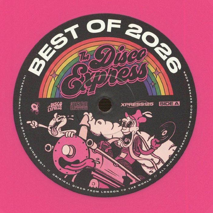 Various – Best Of 2026 (12", Hot Pink, The Disco Express, 2026) Back Cover