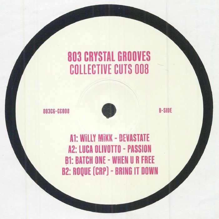 Various – Collective Cuts 008 (12", 803 Crystal Grooves, 2025) Back Cover