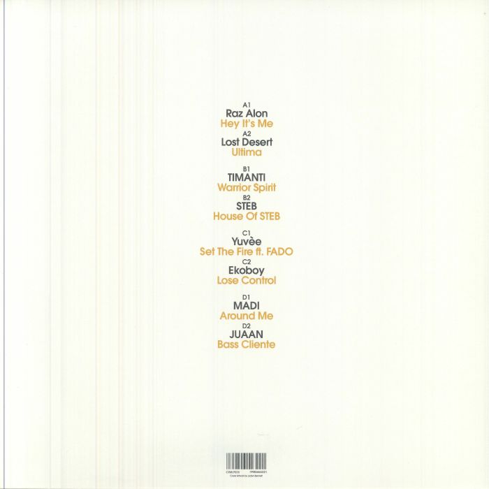 Various – Crosstown Rebels Presents Spirits VIII (2x12", Crosstown Rebels, 2026) Back Cover