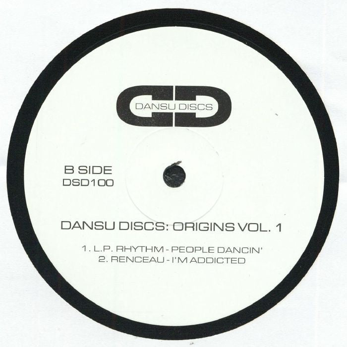 Various – Dansu Discs: Origins Vol 1 (12", Dansu Discs, 2026) Back Cover