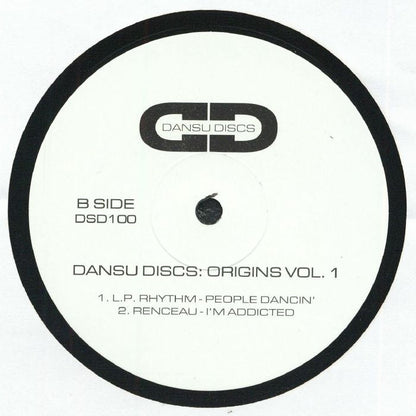 Various – Dansu Discs: Origins Vol 1 (12", Dansu Discs, 2026) Back Cover