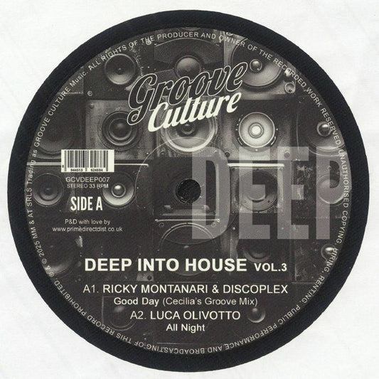Various – Deep Into House Vol.3 (12", Groove Culture Deep, 2025) Front Cover