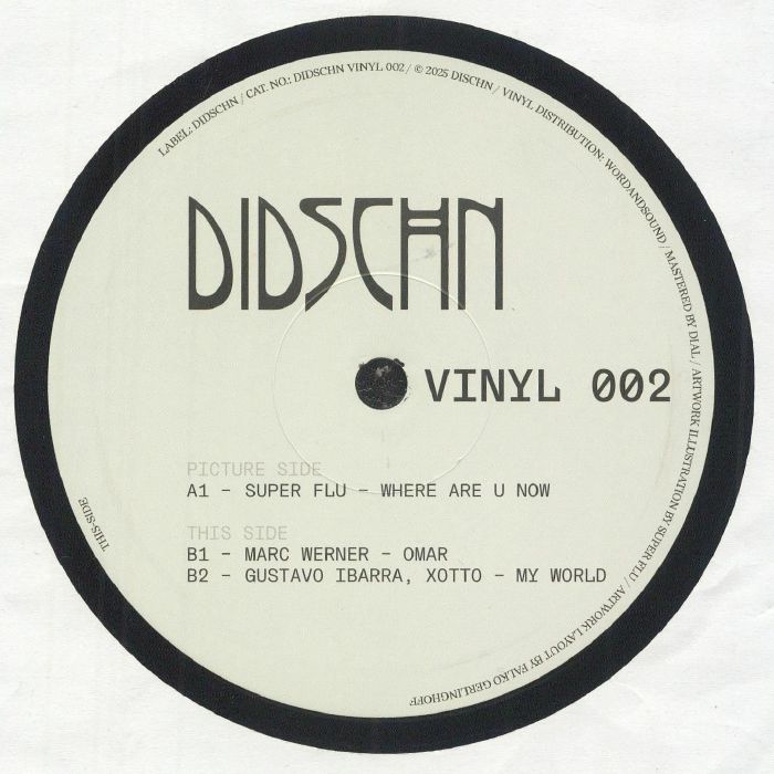 Various –  Didschn Vinyl 002 (12", Didschn, 2025) Back Cover