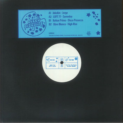 Various – Disco Biscuit 7 (12", Luv Shack Records, 2026) Front Cover