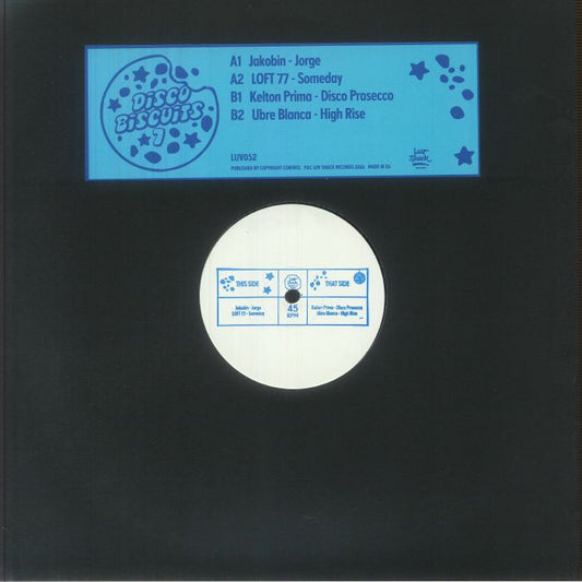 Various – Disco Biscuit 7 (12", Luv Shack Records, 2026) Front Cover