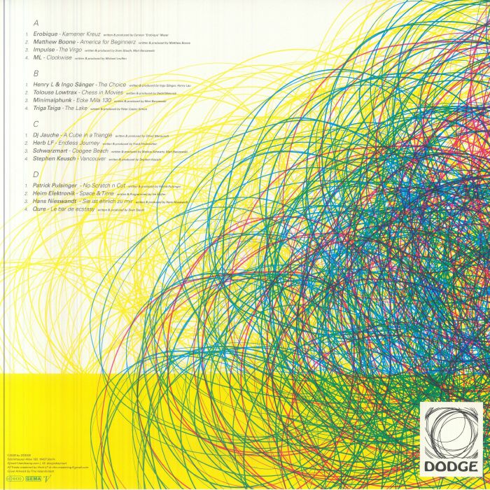 Various – Dodge With Friends (2xLP, Dodge, 2026) Back Cover