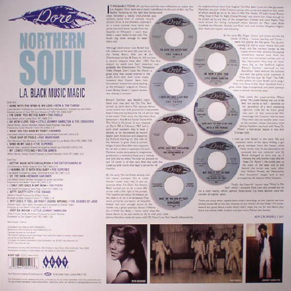 Various – Doré Northern Soul (LP, Kent Dance, 2017) Back Cover