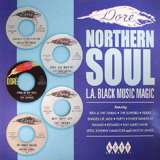 Various – Doré Northern Soul (LP, Kent Dance, 2017) Front Cover