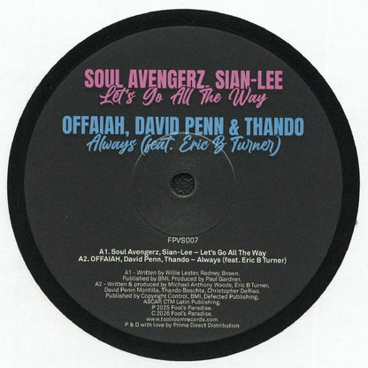 Various – Fool's Paradise Sampler Vol. 7 (12", Fool's Paradise, 2026) Front Cover