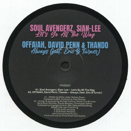 Various – Fool's Paradise Sampler Vol. 7 (12", Fool's Paradise, 2026) Front Cover