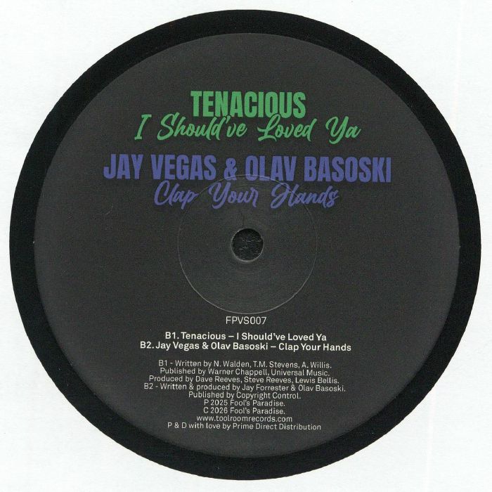 Various – Fool's Paradise Sampler Vol. 7 (12", Fool's Paradise, 2026) Back Cover