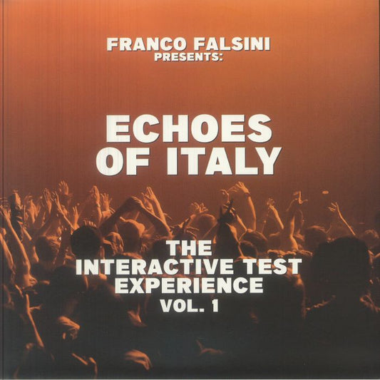 Various – Franco Falsini Presents Echoes Of Italy: The Interactive Test Experience Vol 1 (2xLP, insert, Space Echo, 2026) Front Cover