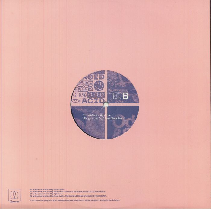 Various – Gracias Especial (12", [Emotional] Especial, 2025) back cover