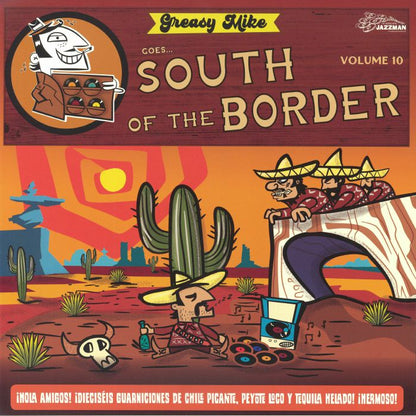 Various – Greasy Mike Goes South Of The Border (LP, Jazzman, 2026) Front Cover