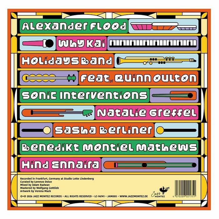 Various – Jazz Montez Presents Vol 3 (LP, booklet, Jazz Montez, 2026) Back Cover