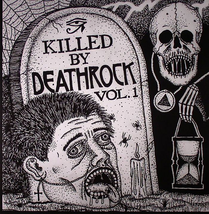 Various – Killed By Deathrock: Vol. 1 (LP, Shattered Bone, Sacred Bones Records, 2014) Front Cover