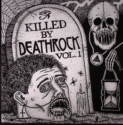 Various – Killed By Deathrock: Vol. 1 (LP, Shattered Bone, Sacred Bones Records, 2014) Front Cover