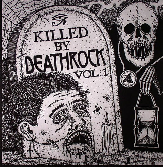 Various – Killed By Deathrock: Vol. 1 (LP, Shattered Bone, Sacred Bones Records, 2014) Front Cover