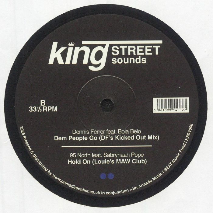 Various – King Street Sounds Sampler Vol 4 (12", BPM King Street Sounds, 2025) back cover