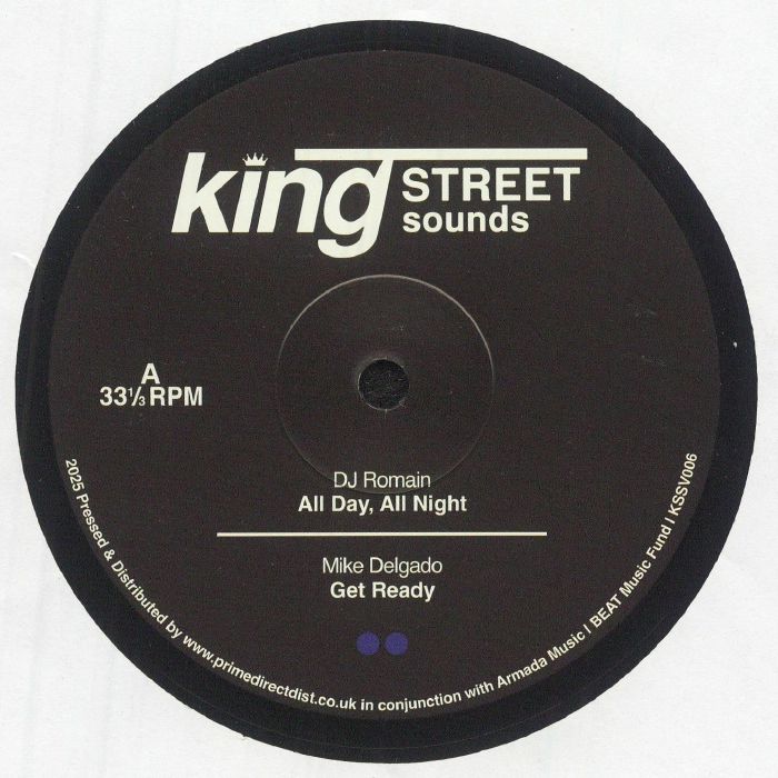 Various – King Street Sounds Sampler Vol 4 (12", BPM King Street Sounds, 2025) front cover