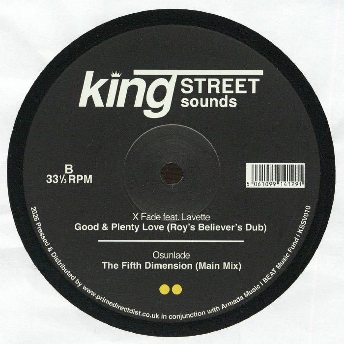 Various – King Street Sounds Sampler Vol 7 (12", BPM King Street Sounds, 2026) Back Cover
