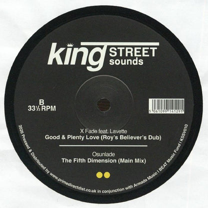 Various – King Street Sounds Sampler Vol 7 (12", BPM King Street Sounds, 2026) Back Cover