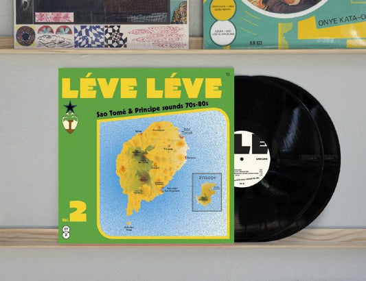 Various – Lévé Léve Vol.2 ( Sao Tomé & Principe sounds 70s - 80s) (2xLP, Les Disques Bongo Joe, 2026) Front Cover
