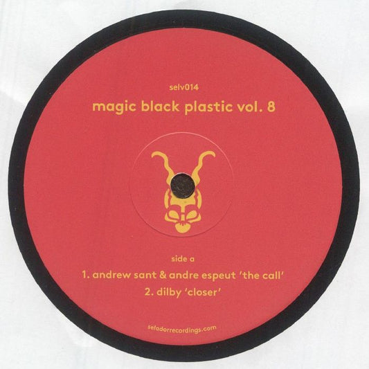 Various – Magic Black Plastic Vol. 8 (12", Selador Recordings, 2025) front cover