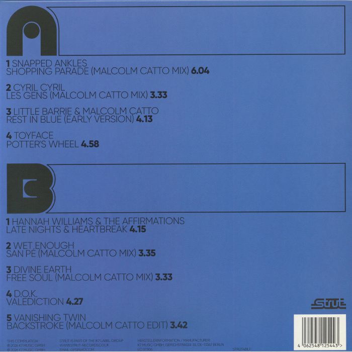 Various – Malcom Catto Presents Quatermass Sound Lab (LP, Strut, 2026) Back Cover