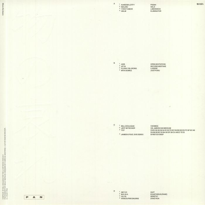 Various – Mono No Aware (2xLP, Clear, PAN, 2021) Back Cover