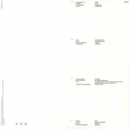 Various – Mono No Aware (2xLP, Orange, PAN, 2022) Back Cover