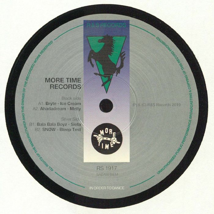 Various – More Time Records (12", R & S Records, 2019) Back Cover
