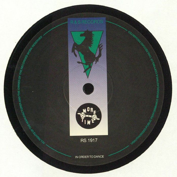 Various – More Time Records (12", R & S Records, 2019) Front Cover