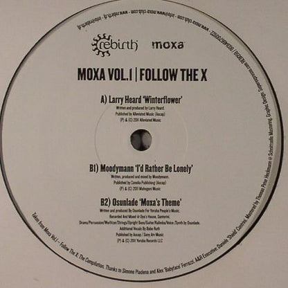 Various – Moxa Vol.1 | Follow The X (12", Rebirth, 2011) Back Cover
