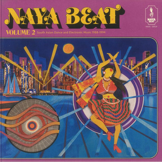 Various – Naya Beat Volume 2 (South Asian Dance And Electronic Music 1988-1994) (2xLP, Transparent, 180g, Naya Beat Records, 2025) Front Cover