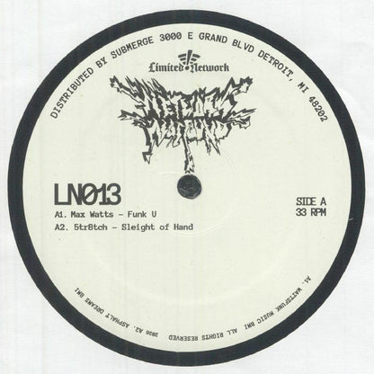 Various – Network Not Found EP (12", Limited Network, 2026) Front Cover