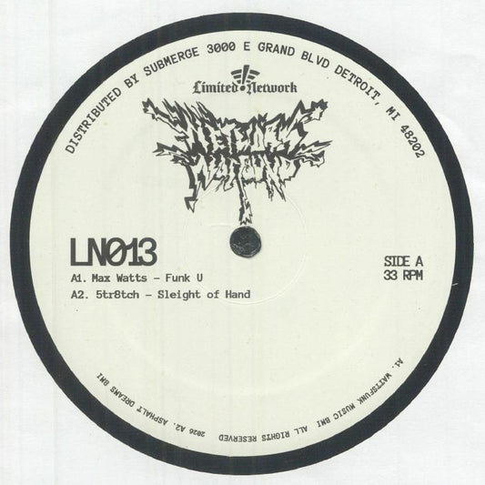 Various – Network Not Found EP (12", Limited Network, 2026) Front Cover