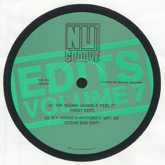 Various – Nu Groove Edits Volume 7 (12", Nu Groove Records, 2025) image 01