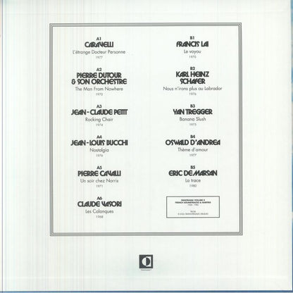 Various – Panorama Volume II (French Soundtracks & Rarities 1968-1980) (LP, Transversales Disques, 2026) Back Cover