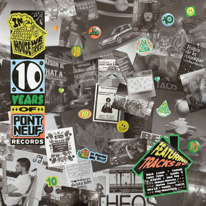 Various – Pont Neuf 10 Years: In House We Trust (2xLP, Pont Neuf, 2026) Front Cover