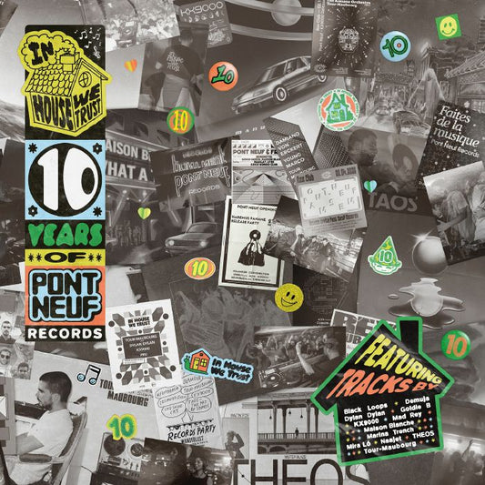 Various – Pont Neuf 10 Years: In House We Trust (2xLP, Pont Neuf, 2026) Front Cover