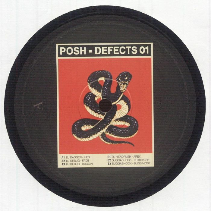 Various – Posh-Defects 01 (12", Posh-Defects, 2026) Front Cover