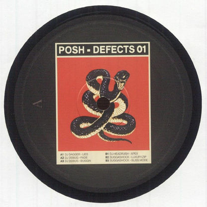 Various – Posh-Defects 01 (12", Posh-Defects, 2026) Front Cover