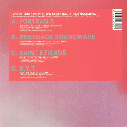 Various – Princess P Presents (2x12", Princess P, 2025) front cover