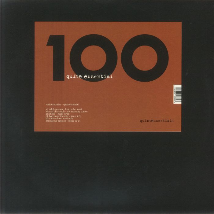 Various – Quite Essential (12", Quintessentials, 2026) Front Cover