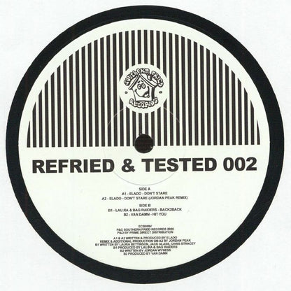 Various – Refried & Tested 002 (12", Southern Fried Records, 2026) Front Cover