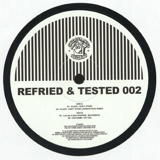 Various – Refried & Tested 002 (12", Southern Fried Records, 2026) Front Cover