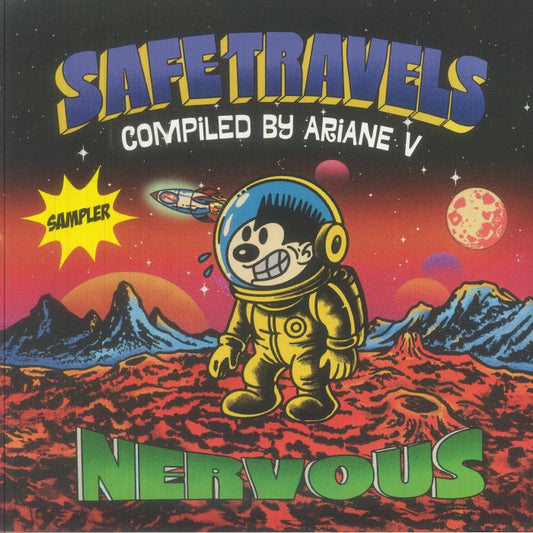 Various – Safe Travels (12", Nervous Records, 2026) Front Cover