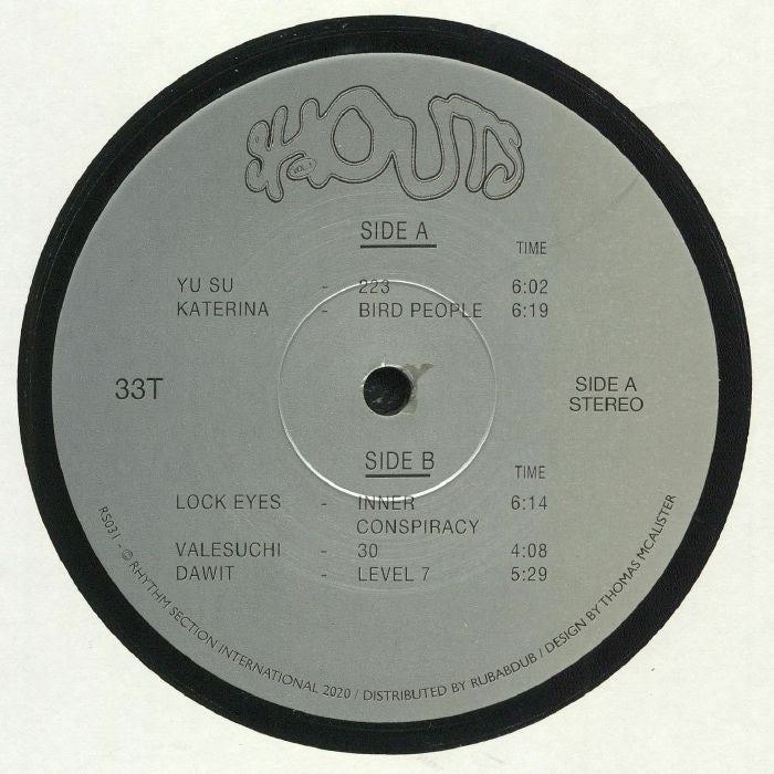 Various – Shouts Vol. 1 (12", Rhythm Section International, 2020) Front Cover